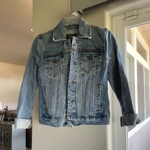 NWOT Abercrombie & Fitch Denim Jacket XS